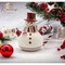 Ceramic Christmas Decor Snowman Teapot ceramic tea Kettle for Tea for tea lovers